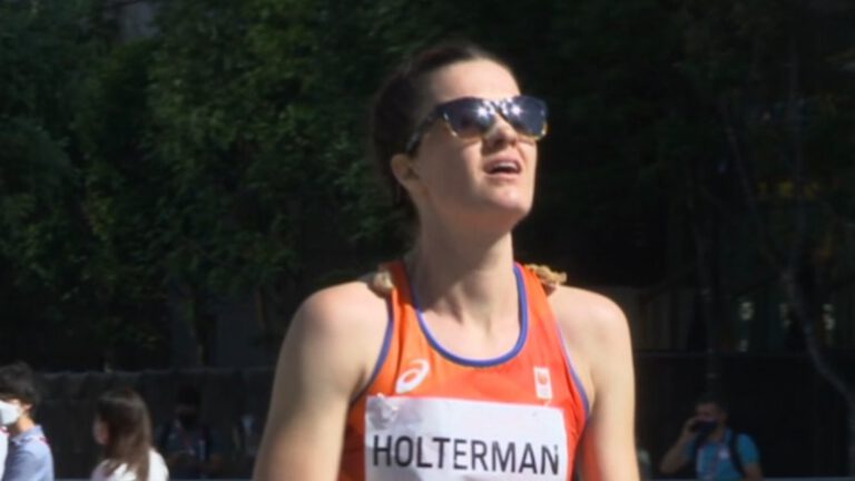 Jill Holterman ‘vet trots’ na volbrengen van loodzware olympische marathon
