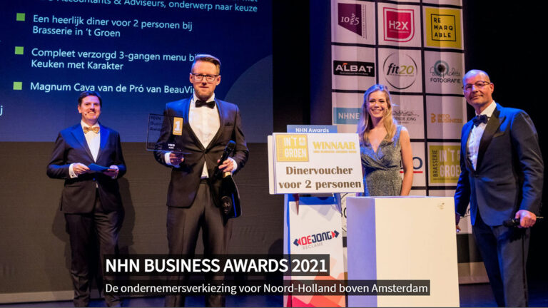 Achttien van veertig halve finalisten NHN Business Awards uit regio Alkmaar