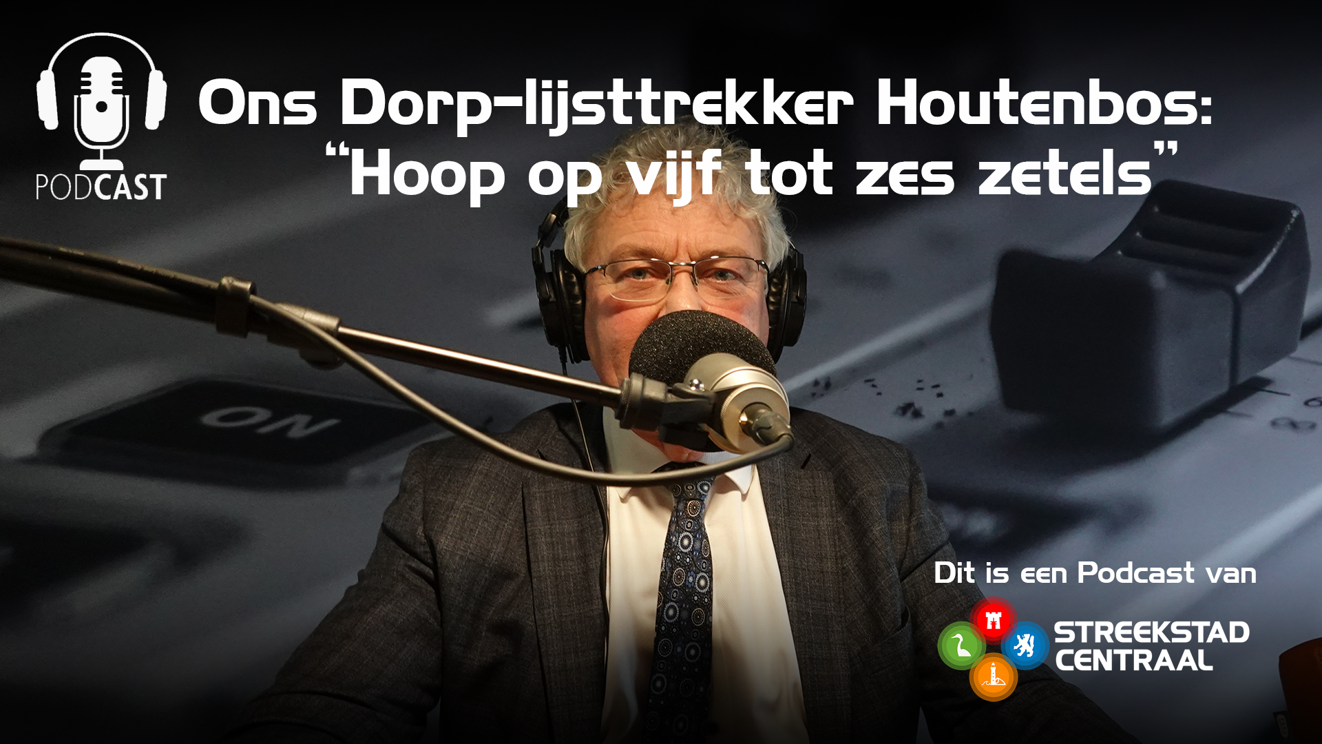 Jan Houtenbos op campagne met nieuwe Bergense lokale partij Ons Dorp