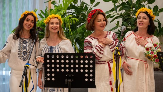 Inwoners van gemeente Bergen die Oekraïners opvangen in stijl bedankt